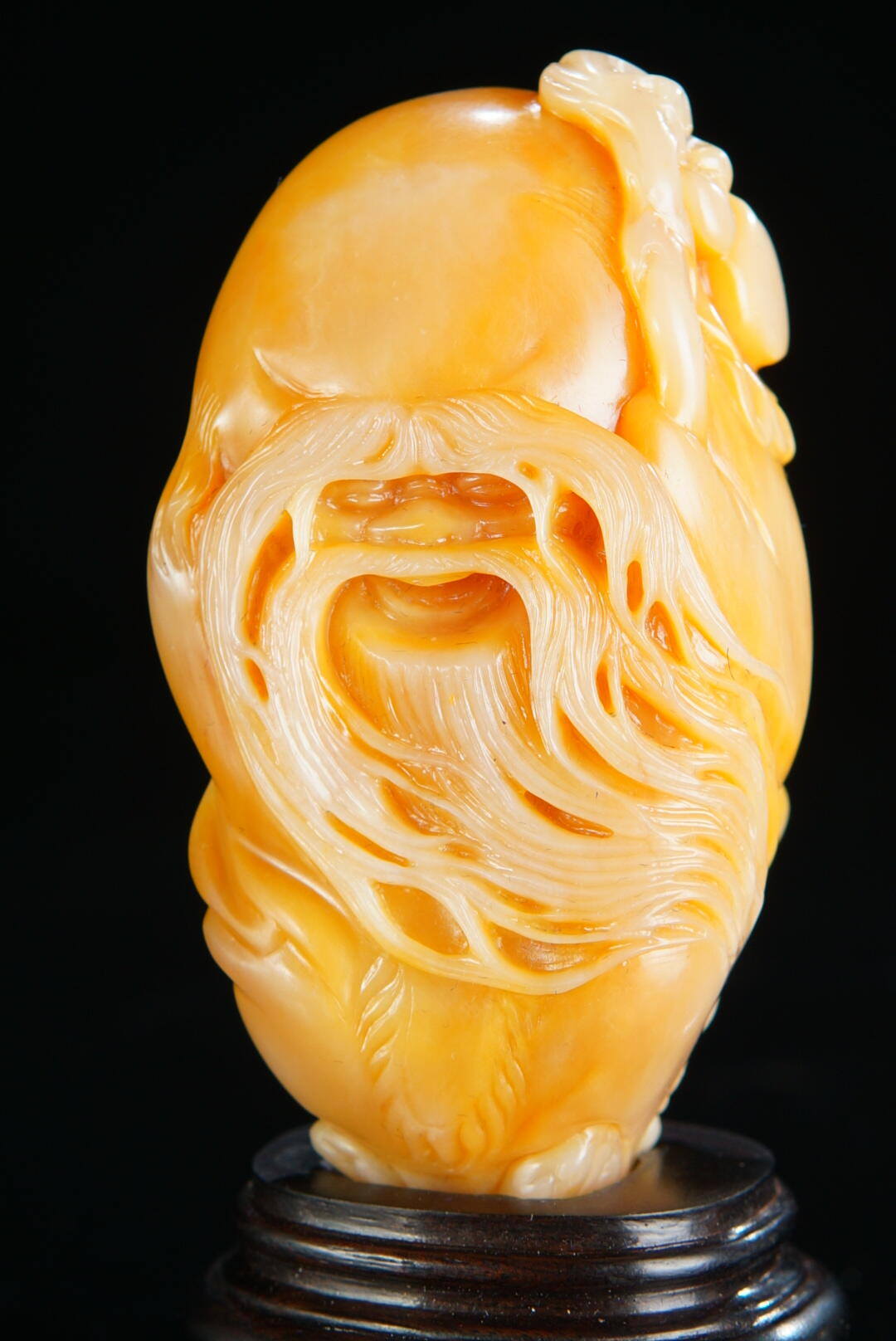 方寸藏珍·寿山田黄印章专场（二） 寿山田黄石《寿星翁》摆件