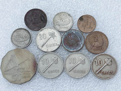 第一海外回流一元起拍收藏 散集专场  第294期 - 斐济硬币🇫🇯