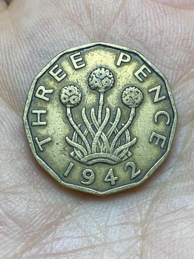 2026年第十场(总第一百七十九场）外国好品散币场(免佣金) - 英国🇬🇧1942年3便士(乔治六世第一版)