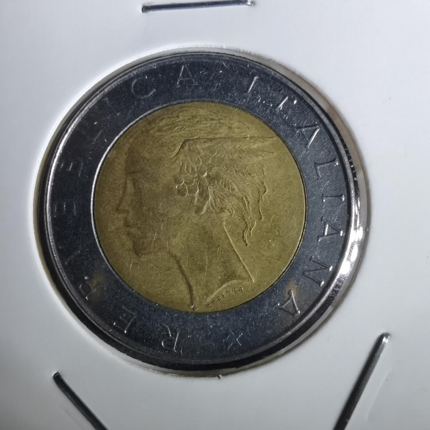 沼泽如烟--第965场 意大利1986年500里拉