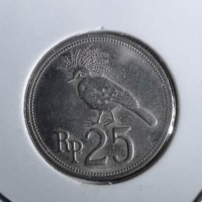 沼泽如烟--第965场 - 印度尼西亚1971年25卢比