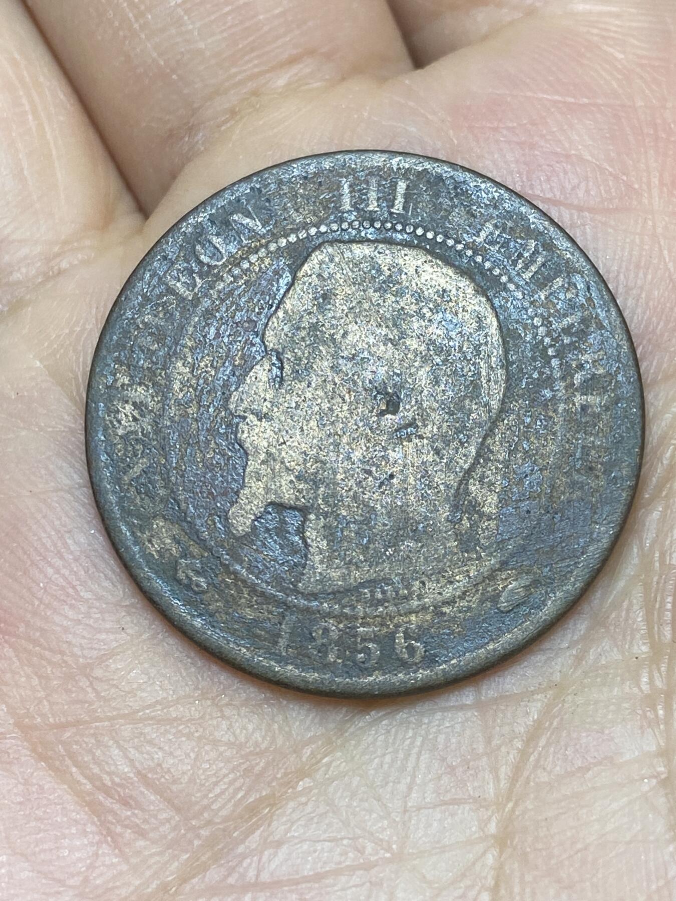 2026年第十场(总第一百七十九场）外国好品散币场(免佣金) 法兰西第二帝国1856年10生丁(拿破仑三世第一版，A标巴黎造)