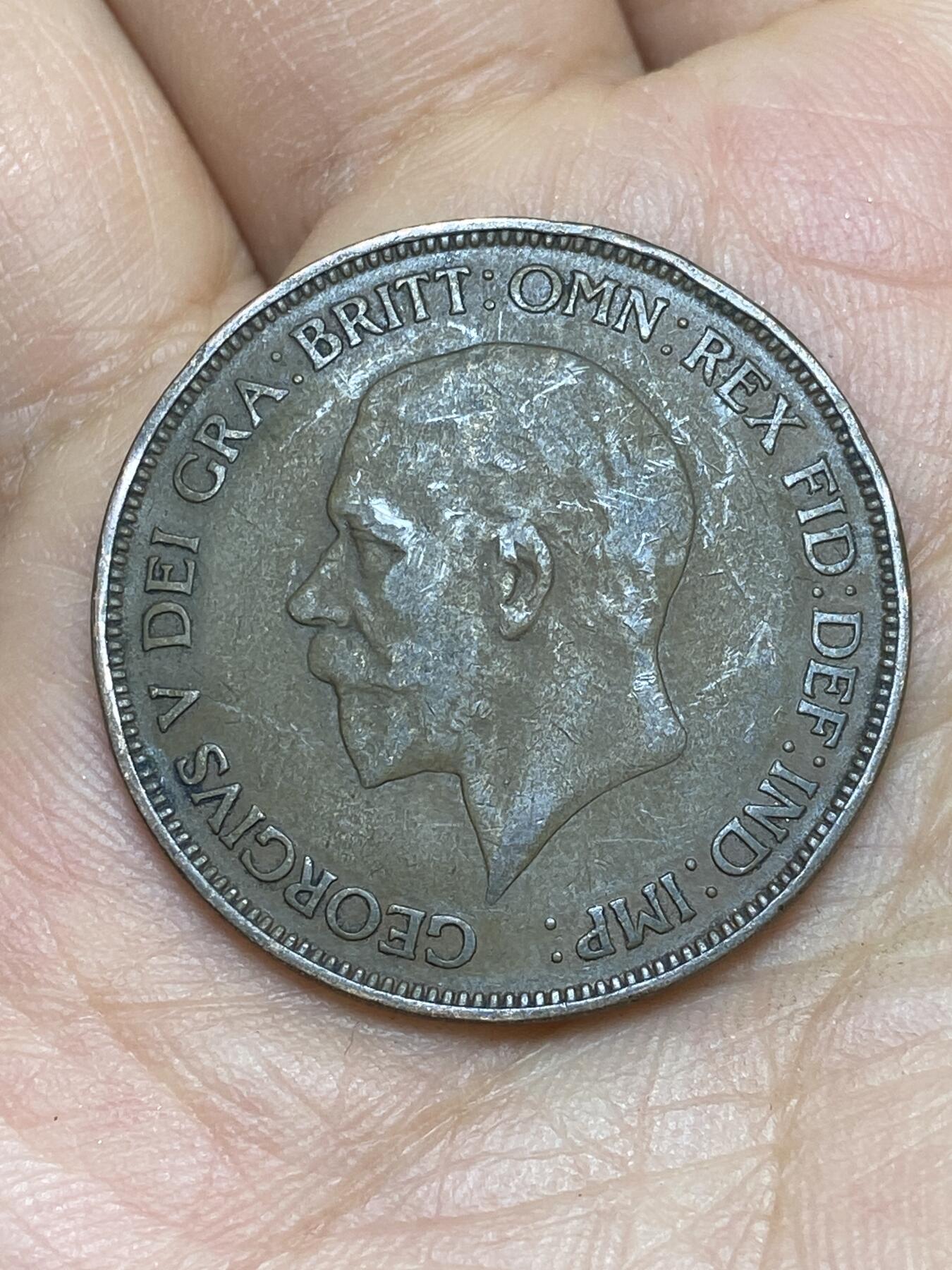 2026年第十场(总第一百七十九场）外国好品散币场(免佣金) 英国🇬🇧1928年1便士(乔治五世第三版，首发年)