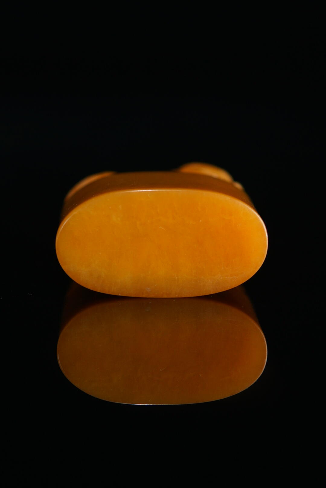 方寸藏珍·寿山田黄印章专场（一） 寿山田黄石《太平有象》椭圆钮章