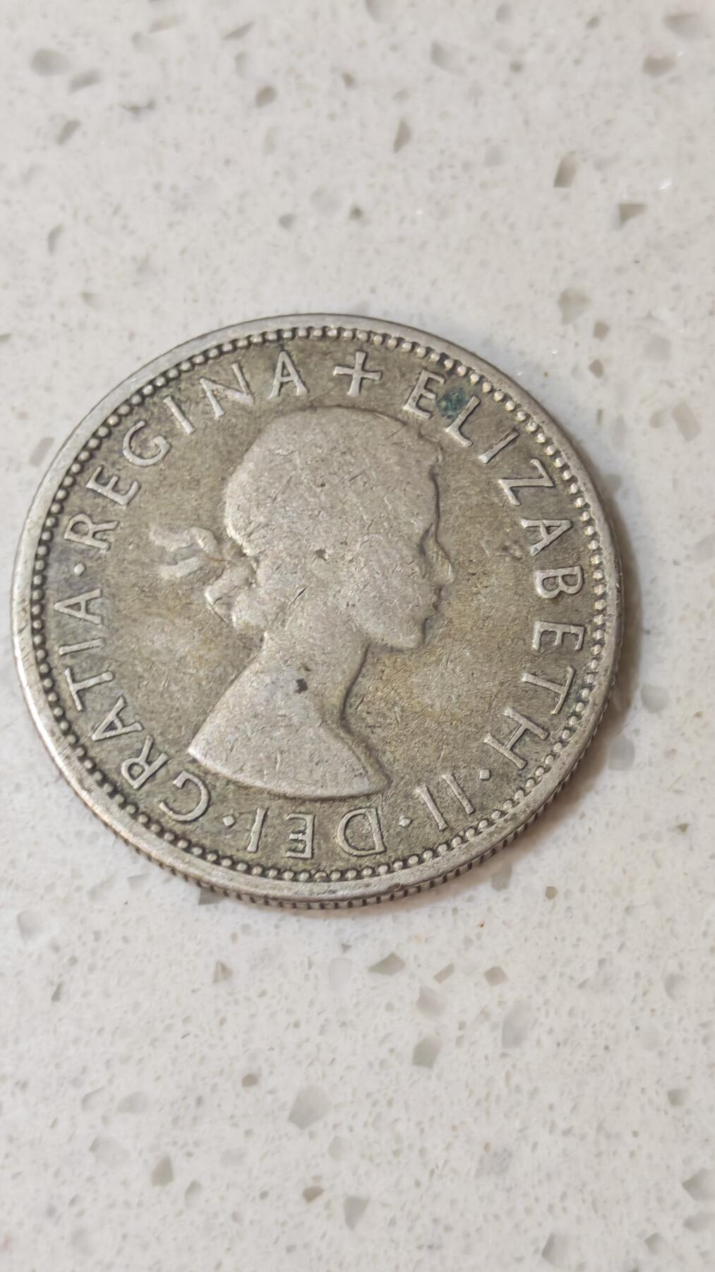 小银币场 澳大利亚1953年1弗洛林银币