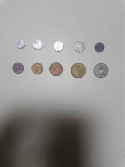 【20260120】非全新纸币和硬币第327场 - 欧洲国家10枚硬币