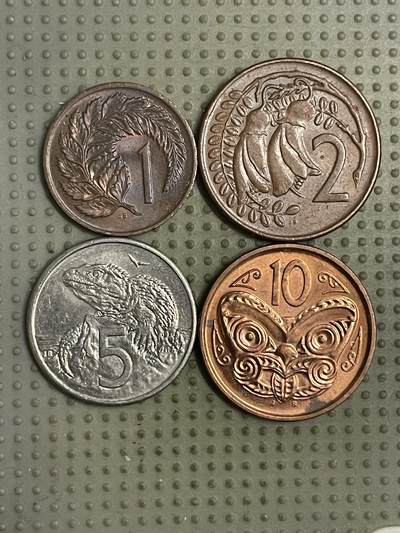 2026年第14场各国散币拍卖（总第164场） - 新西兰4枚