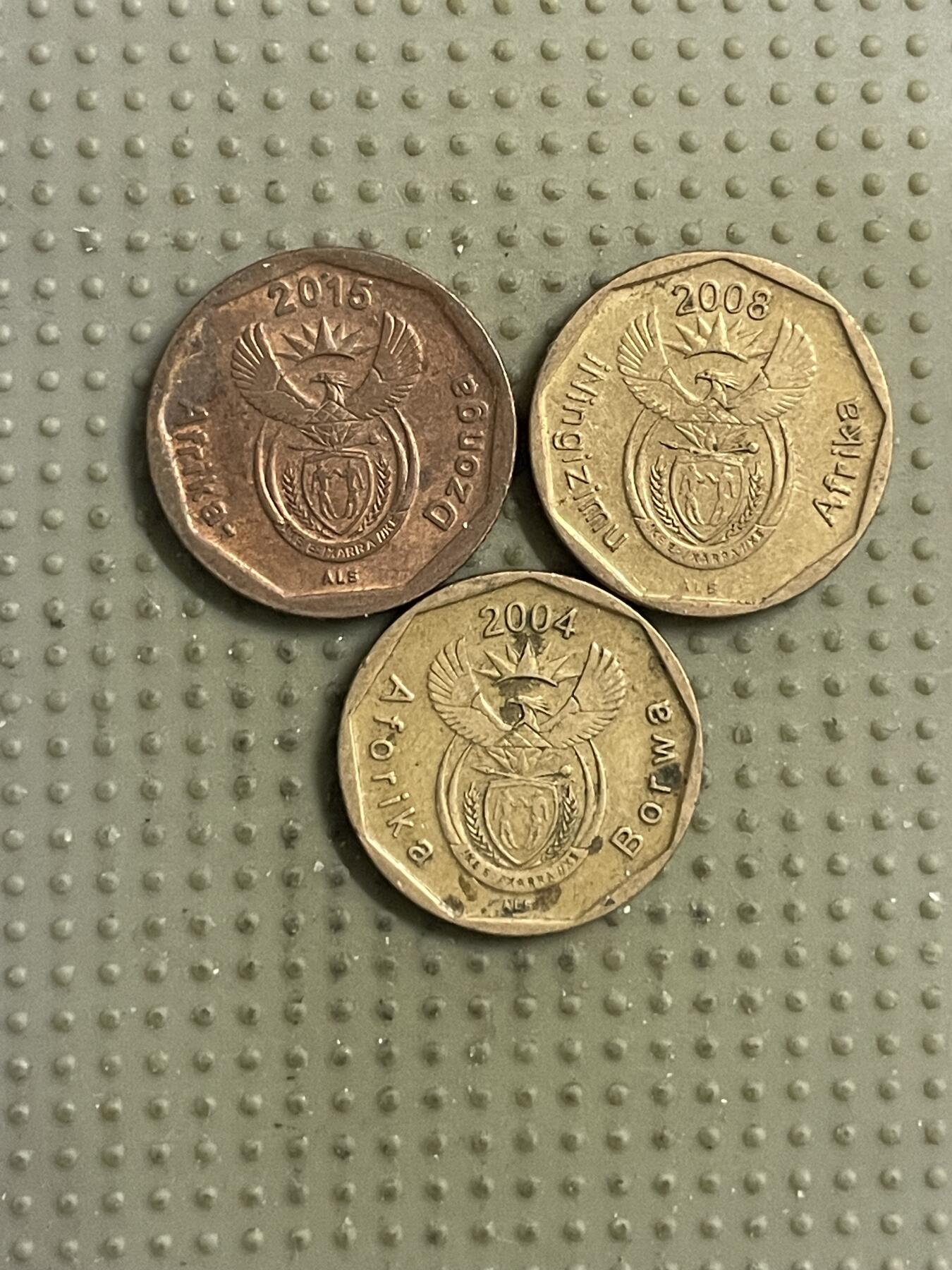 2026年第14场各国散币拍卖（总第164场） 南非10分3枚