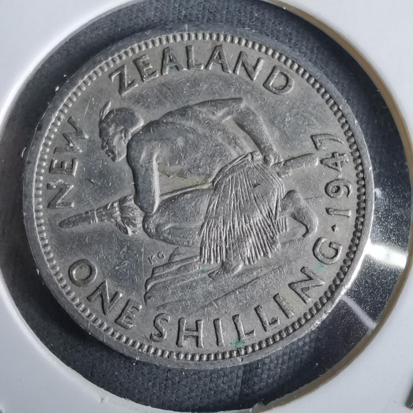 沼泽如烟--第963场 新西兰1947年1先令