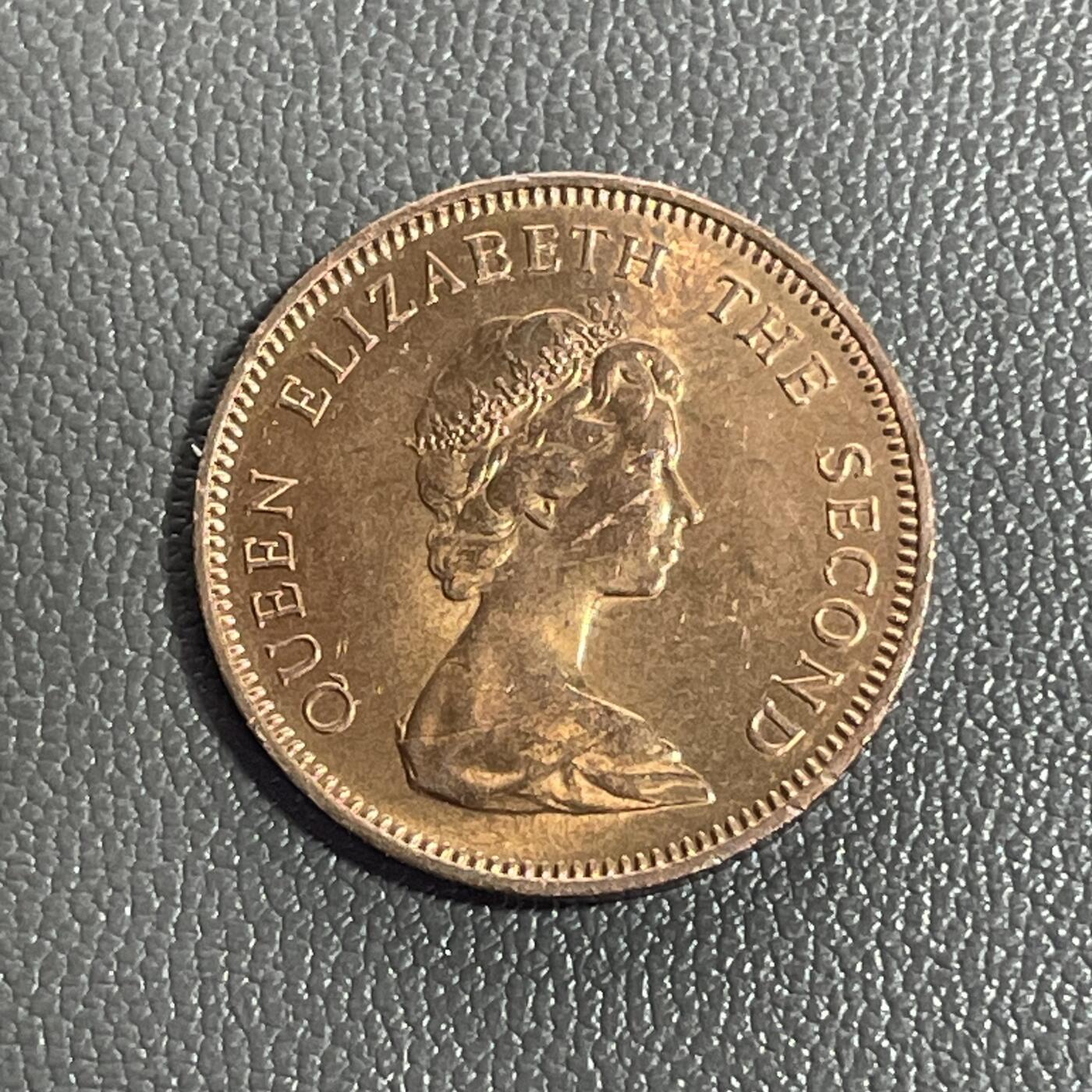 回流0120 全新 福克兰群岛1980年1便士 帝企鹅