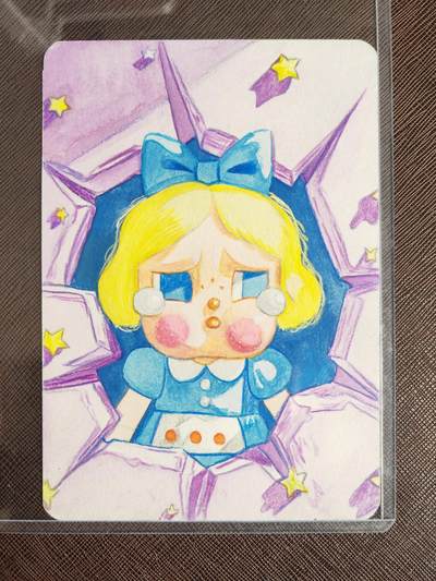 阳大大卡牌拍卖第94期（持续收拍品，周六晚上九点截拍，进群福利早知道） - 【手绘大卡】奶油娃娃