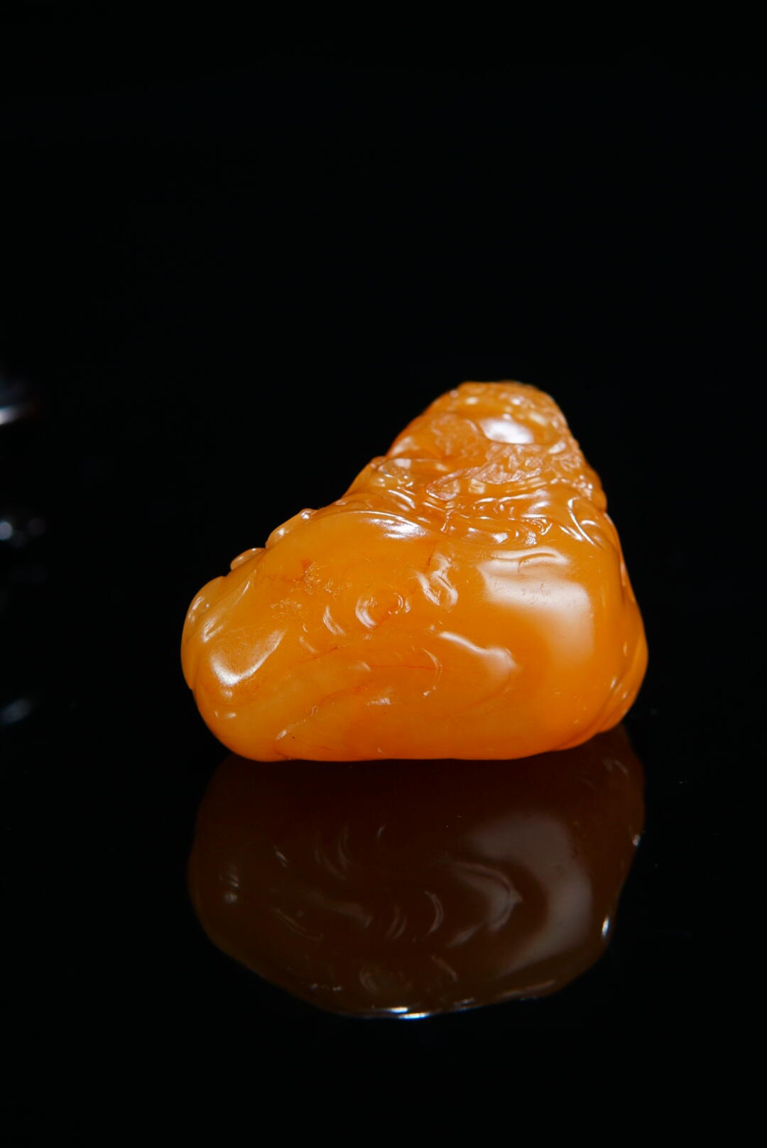 方寸藏珍·寿山田黄印章专场（二） 寿山田黄石《双螭献宝》摆件