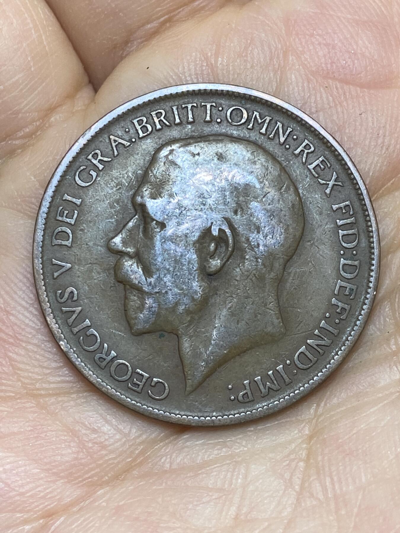 2026年第十场(总第一百七十九场）外国好品散币场(免佣金) 英国🇬🇧1912年1便士(乔治五世第一版)