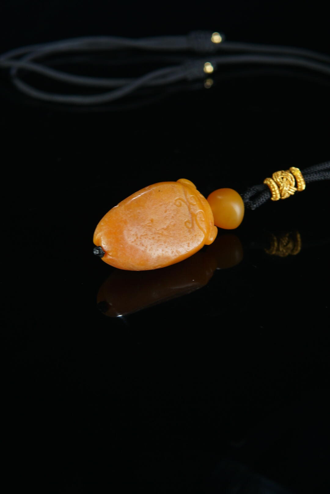 方寸藏珍·寿山田黄印章专场（一） 寿山田黄石《一鸣惊人》挂饰