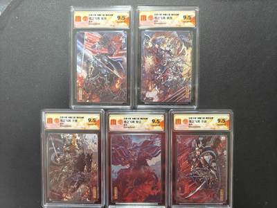 天玑星卡拍第162期《1.19周一截拍》持续收拍收评中 满赠卡需备注 - 百里卡牌 苍之飞鸿 神魔三国 魏武扬鞭 五子良将 折光 CCG9.5五张