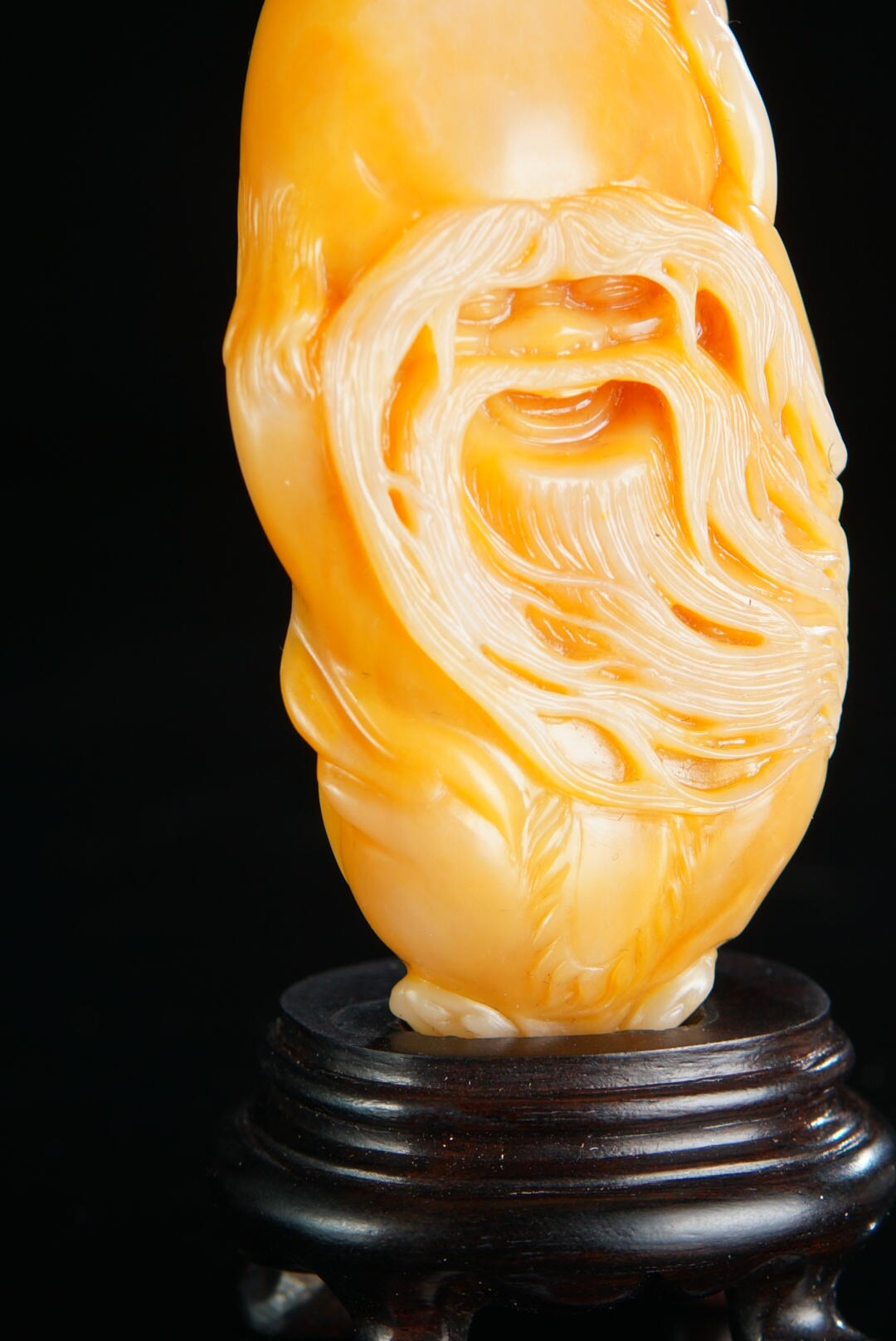 方寸藏珍·寿山田黄印章专场（二） 寿山田黄石《寿星翁》摆件