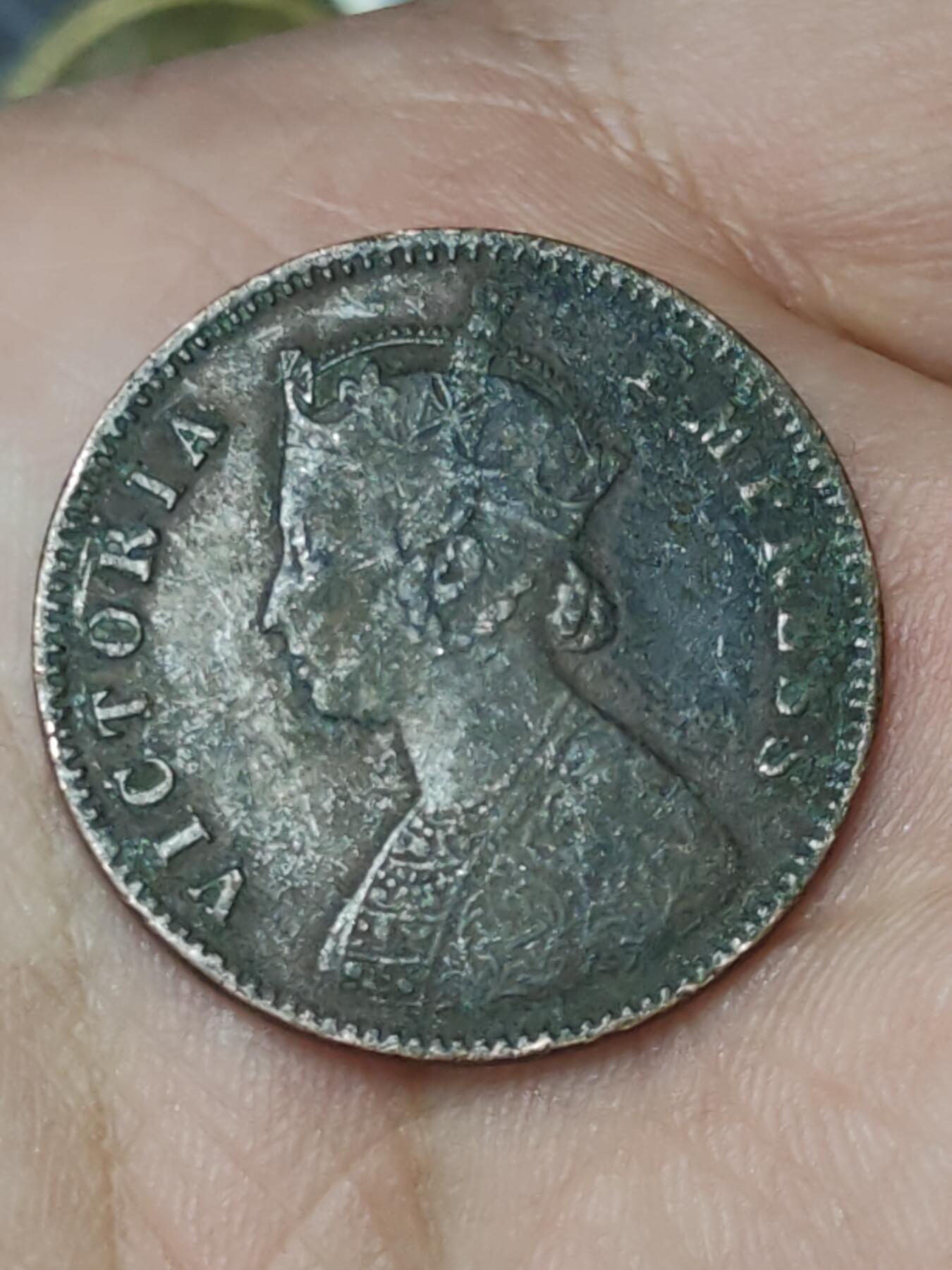 2026年第九场(总第一百七十八场）外国好品散币场(免佣金) 英属印度1896年1/4安娜(维多利亚女王中年带冠)