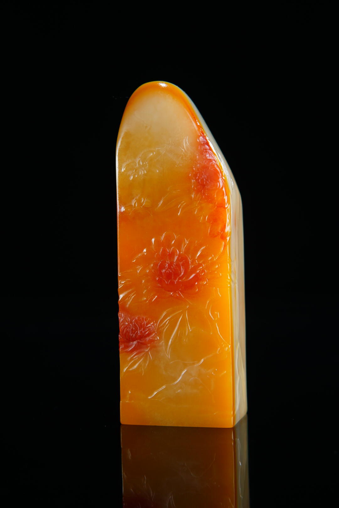 方寸藏珍·寿山田黄印章专场（二） 寿山芙蓉石《秋意》印章