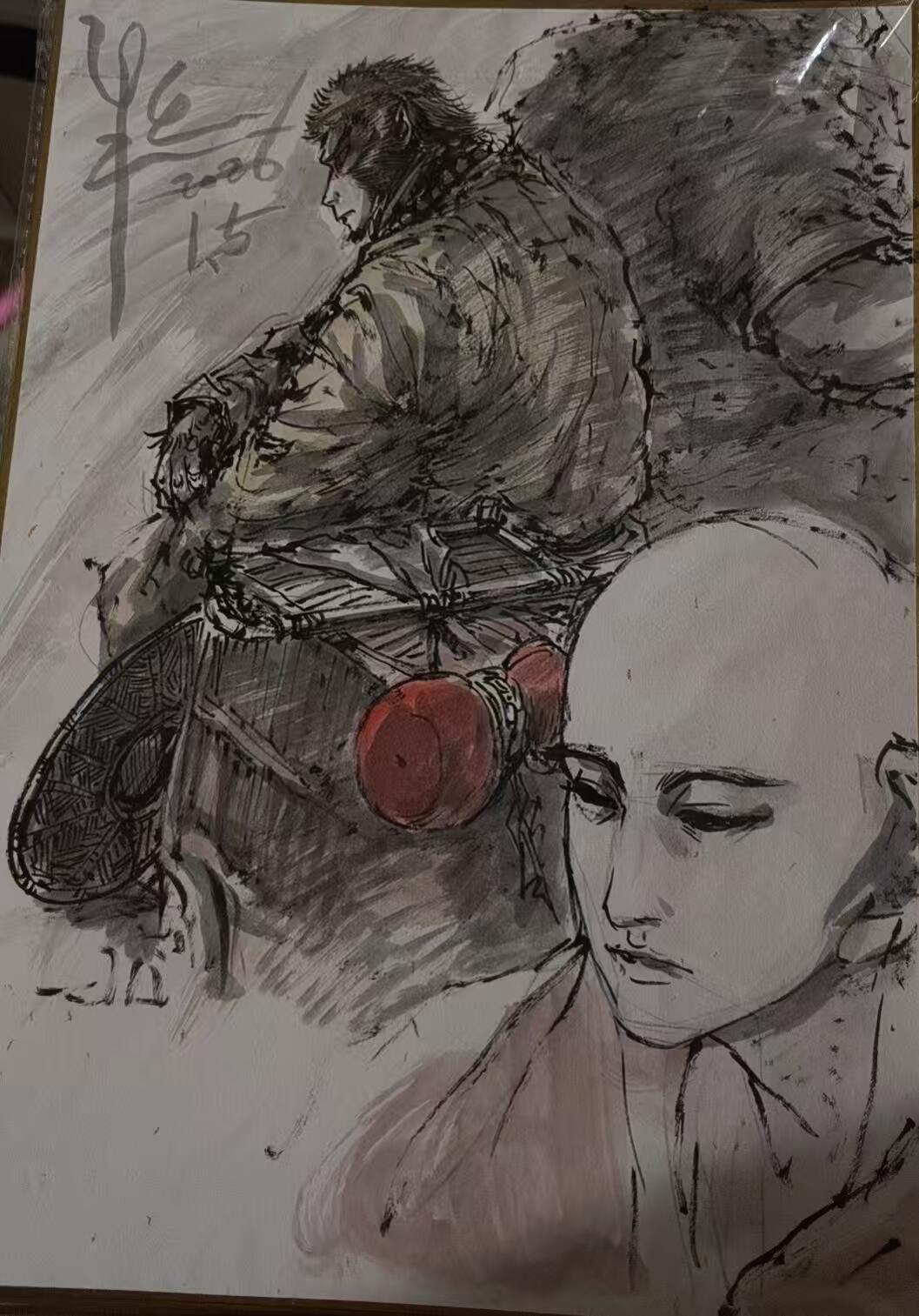 寸草不生拍卖第十八期  北京GAF展会 半廷精绘 十分惊艳 非常精美 