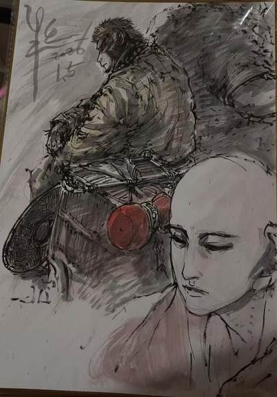 寸草不生拍卖第十八期  - 北京GAF展会 半廷精绘 十分惊艳 非常精美 