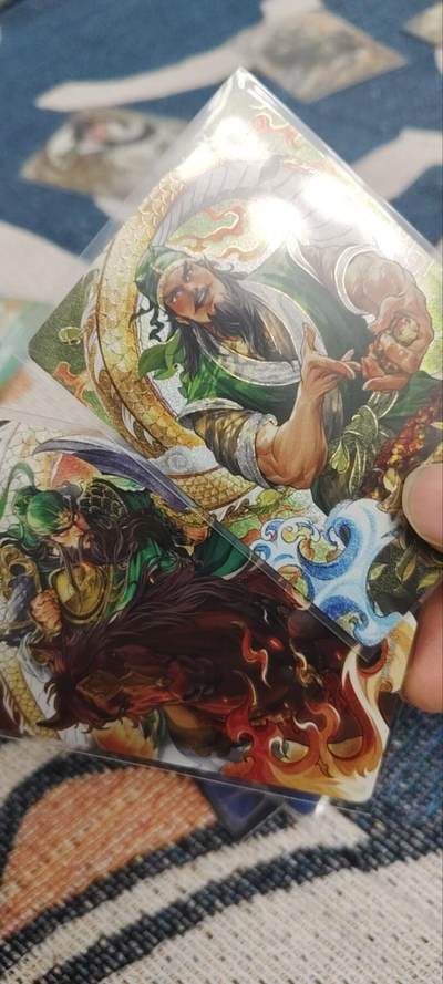 秋原瞳的小店第三十三期（持续跟新中，凑套，入册千万别错过） - 卡游三国浮生如梦关羽一对