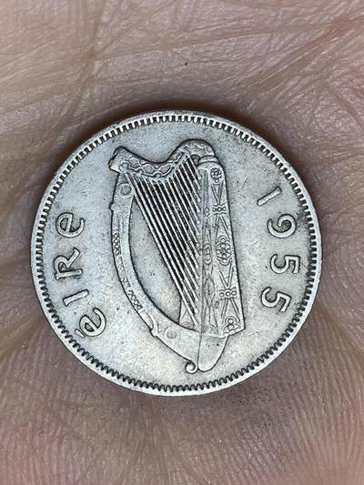 2026年第十场(总第一百七十九场）外国好品散币场(免佣金) - 爱尔兰🇮🇪1955年6便士(共和国第一套第二版)