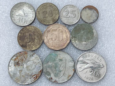 第一海外回流一元起拍收藏 散集专场  第294期 - 散币一组 10枚