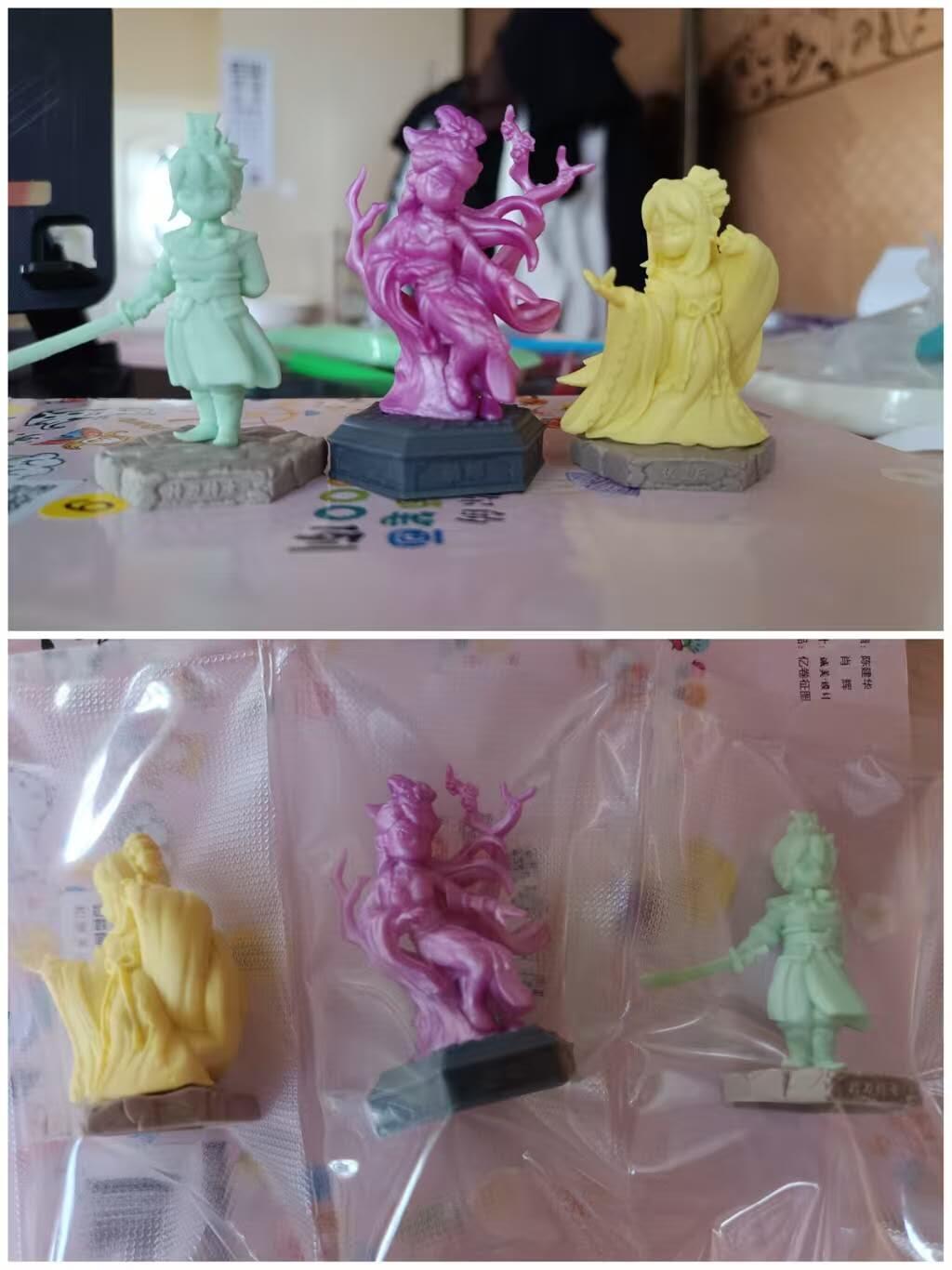 春节前倒数第三场！！龙虎卡牌-七三场（满200元包邮，无佣金，每周六结拍，欢迎送拍） 卡游橡皮人 3个