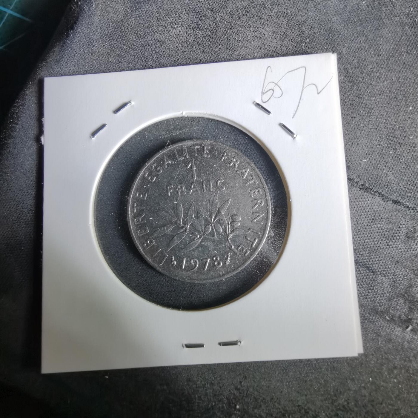 沼泽如烟--第965场 法国1978年1法郎