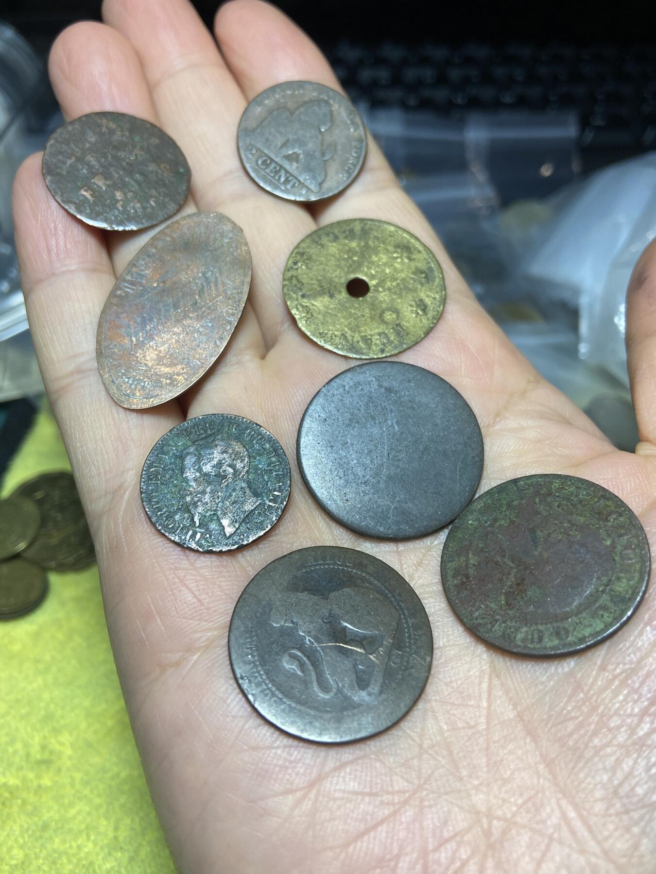 2026年第十场(总第一百七十九场）外国好品散币场(免佣金) 差品铜币8枚