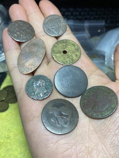 2026年第十场(总第一百七十九场）外国好品散币场(免佣金) - 差品铜币8枚