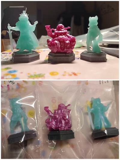 春节前倒数第三场！！龙虎卡牌-七三场（满200元包邮，无佣金，每周六结拍，欢迎送拍） - 卡游橡皮人 3个