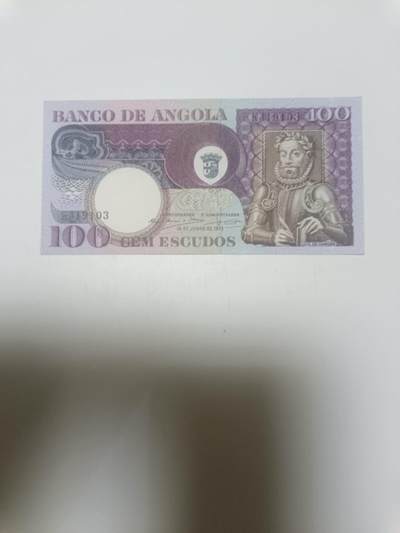 【20260120】非全新纸币和硬币第327场 - 安哥拉100埃斯库多