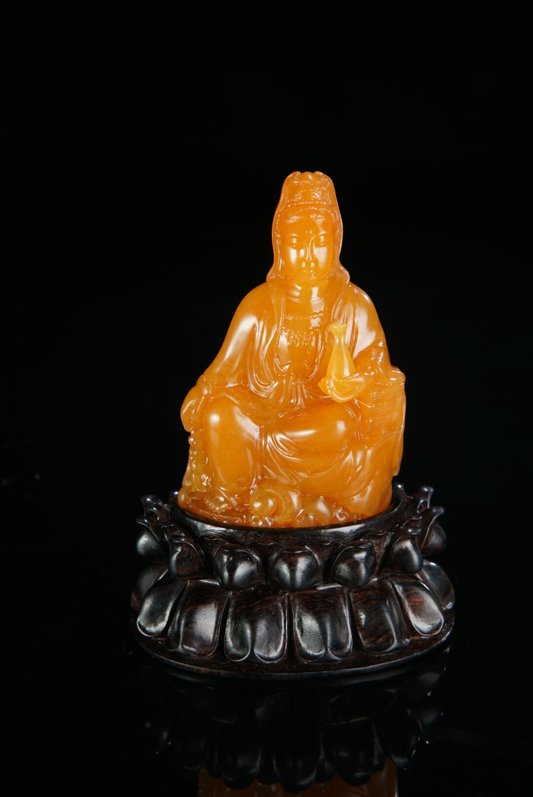 方寸藏珍·寿山田黄印章专场（二） 寿山田黄石《观音》摆件