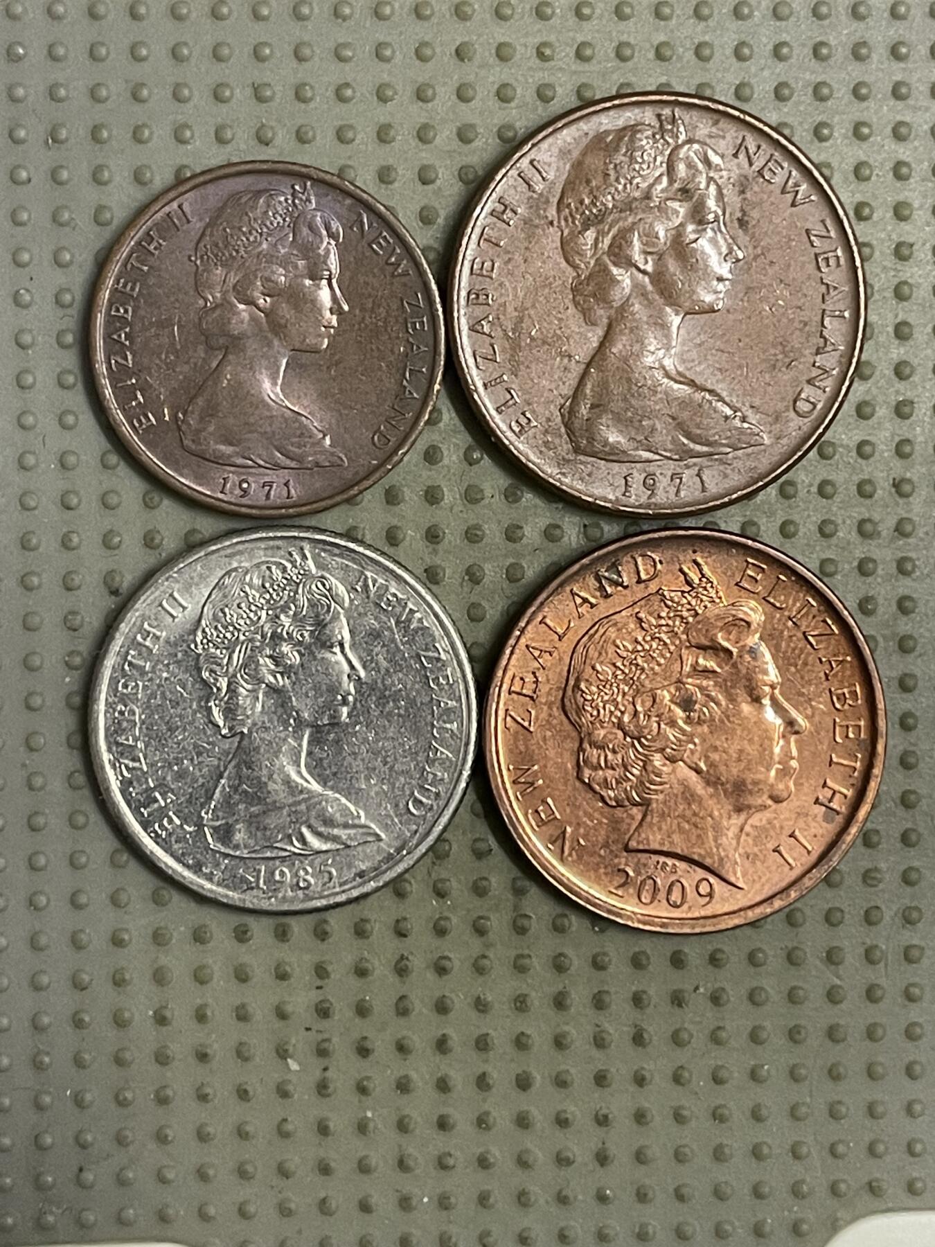 2026年第14场各国散币拍卖（总第164场） 新西兰4枚