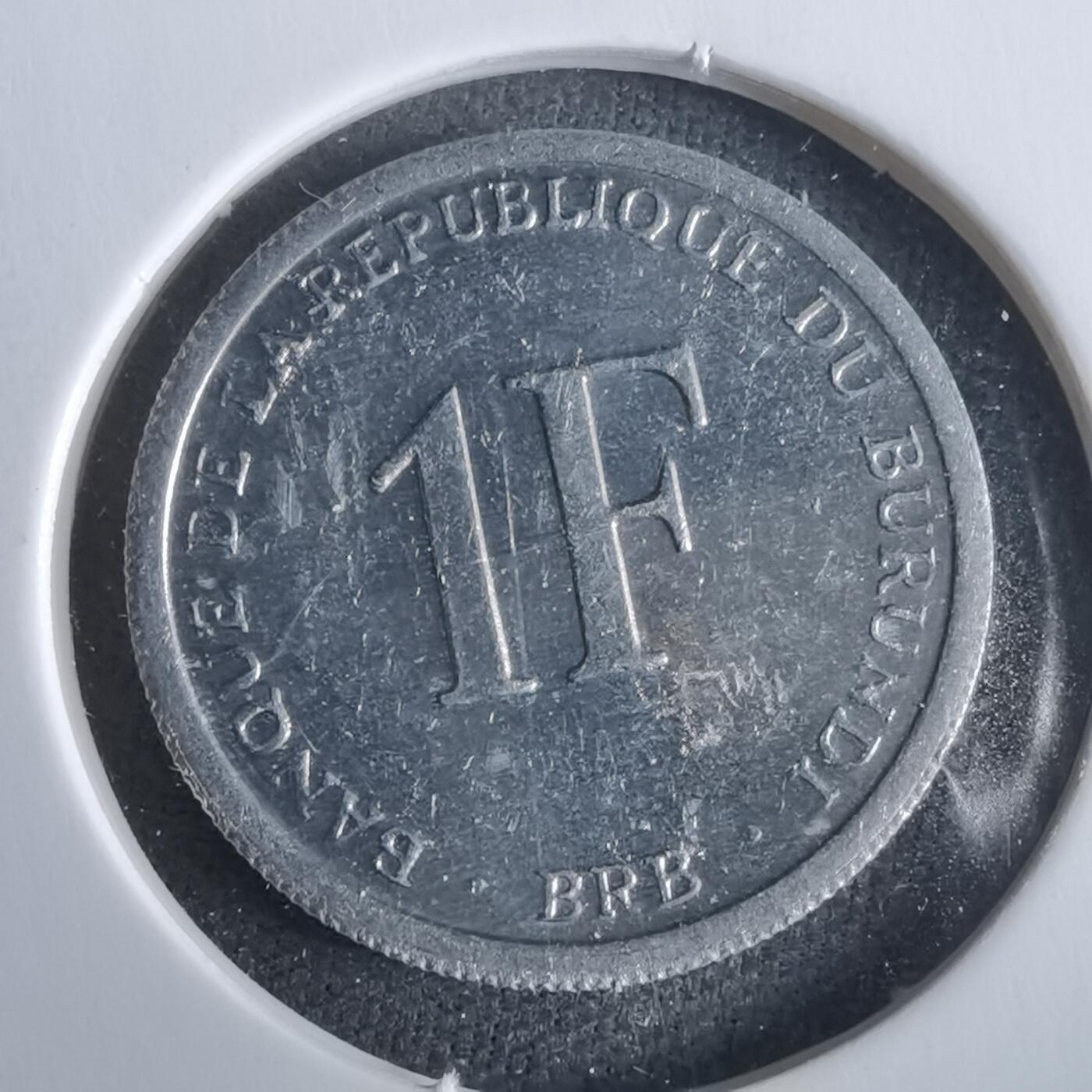 沼泽如烟--第963场 布隆迪2003年1法郎