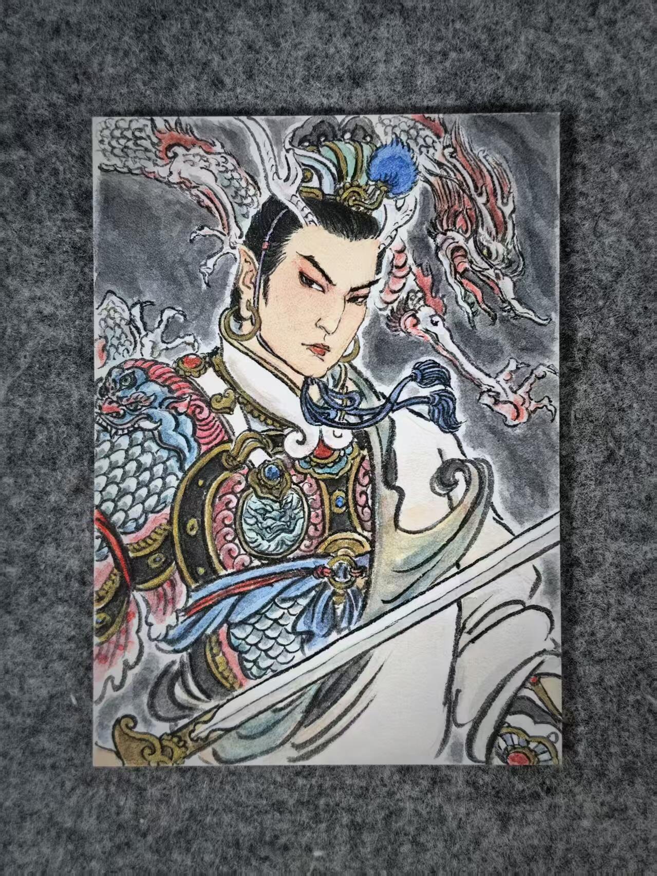 白泽拍卖卡牌手绘专场第31期（岁寒知松柏 春意已可期）