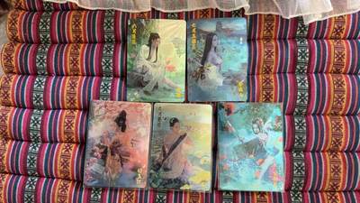 光影卡牌第28期，各家亲签，各家套卡，持续收拍品 - 燎原光耀花神5张