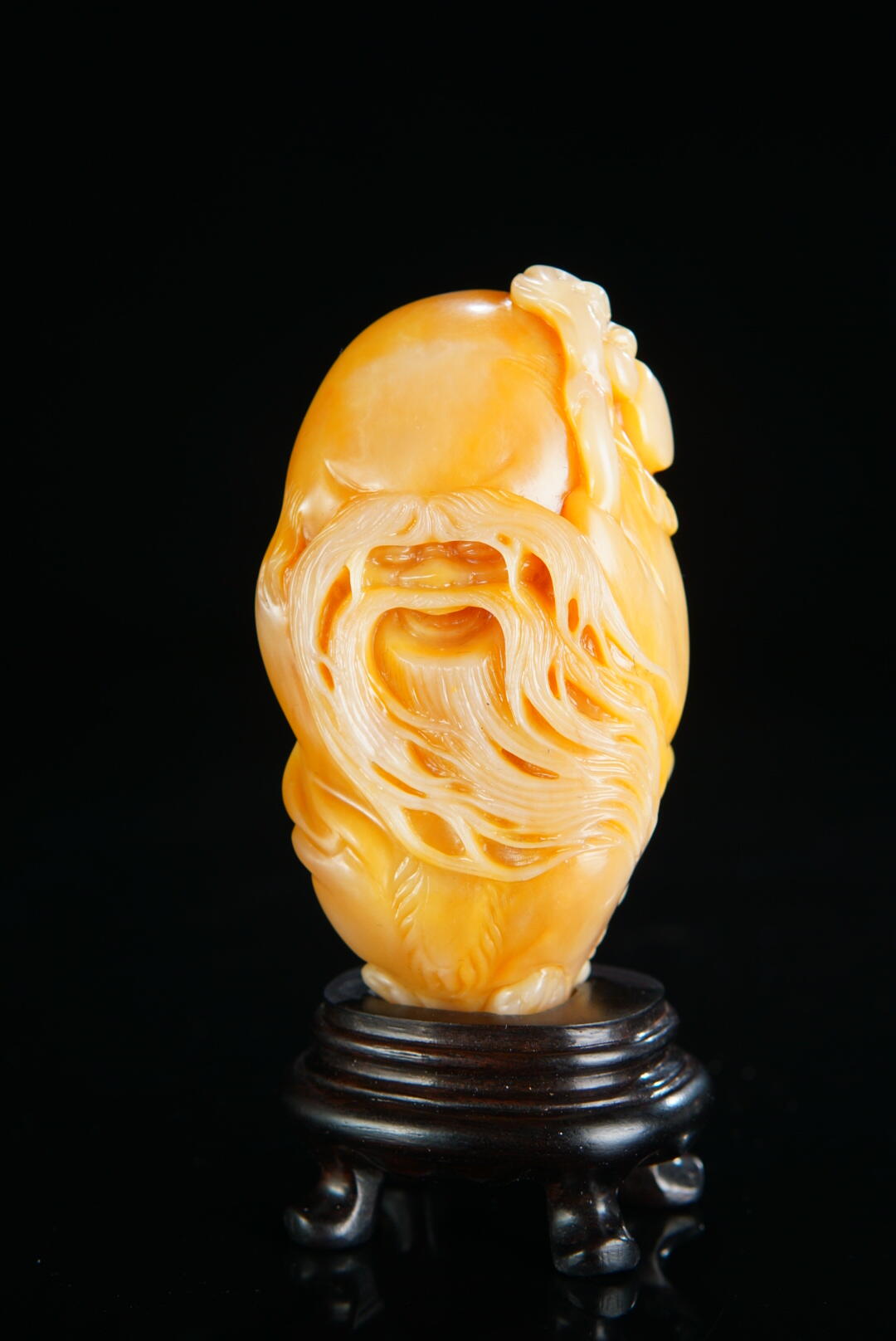 方寸藏珍·寿山田黄印章专场（二） 寿山田黄石《寿星翁》摆件