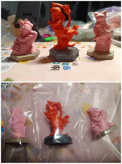 春节前倒数第三场！！龙虎卡牌-七三场（满200元包邮，无佣金，每周六结拍，欢迎送拍） - 卡游橡皮人 3个