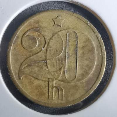 沼泽如烟--第965场 - 捷克斯洛伐克1976年20赫勒