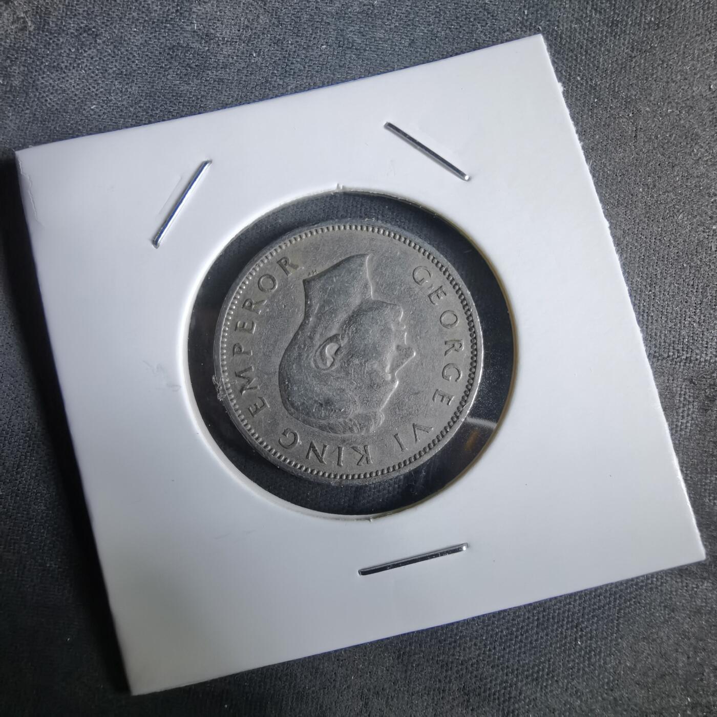 沼泽如烟--第963场 新西兰1947年1先令