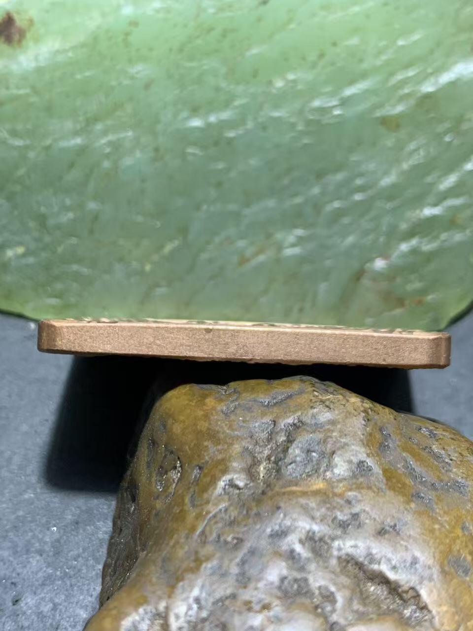 精美紫铜狮面空行母护身牌一个，