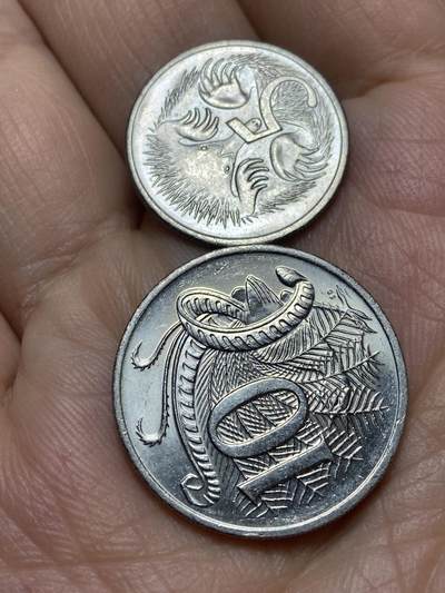2026年第十场(总第一百七十九场）外国好品散币场(免佣金) - 好品–澳大利亚🇦🇺2枚：2002年5分，2016年10分(伊丽莎白二世老年时期)