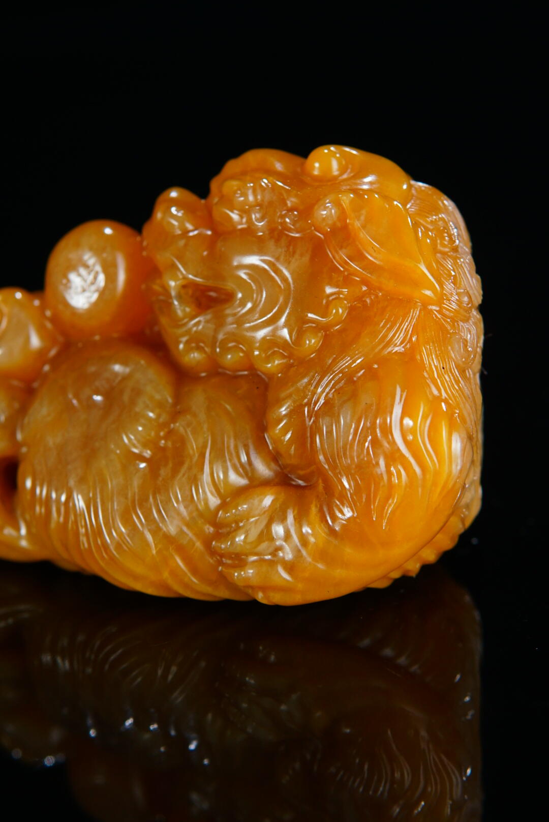 方寸藏珍·寿山田黄印章专场（二） 寿山田黄石《有求必应》把件