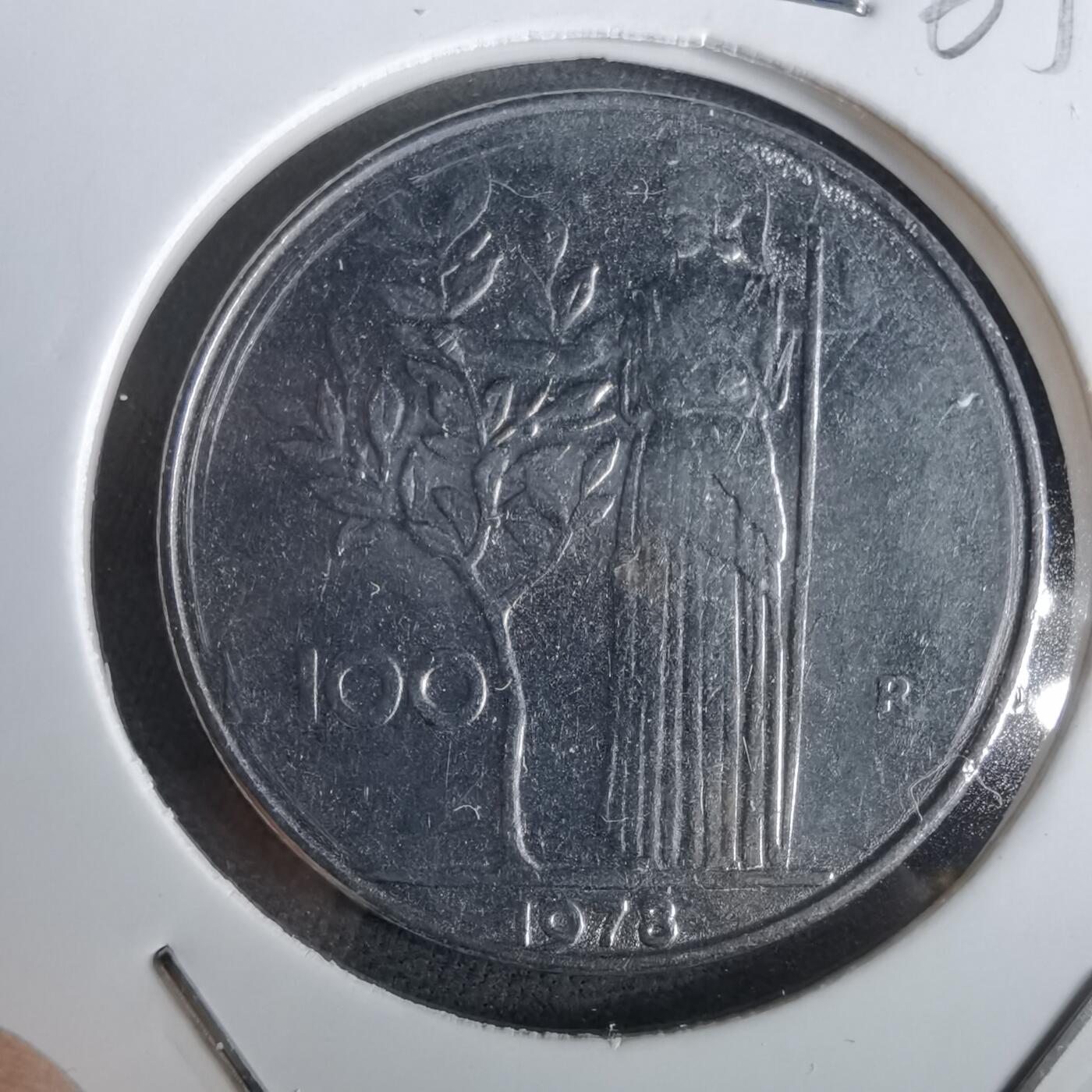 沼泽如烟--第965场 意大利1978年100里拉