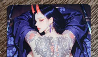 阳大大卡牌拍卖第94期（持续收拍品，周六晚上九点截拍，进群福利早知道） - 命运-冠位指定 酒吞童子 紫色纹身衣 大号磁吸卡