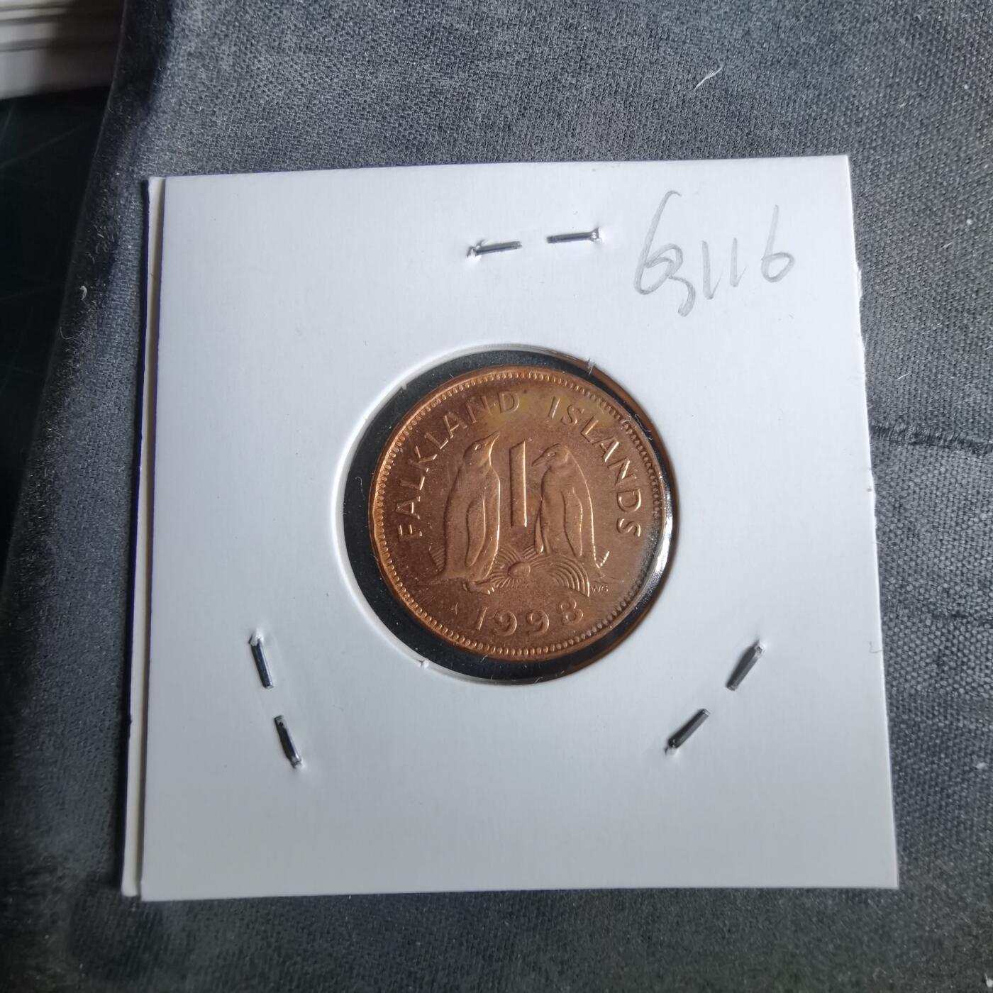 沼泽如烟--第963场 福克兰1998年1便士