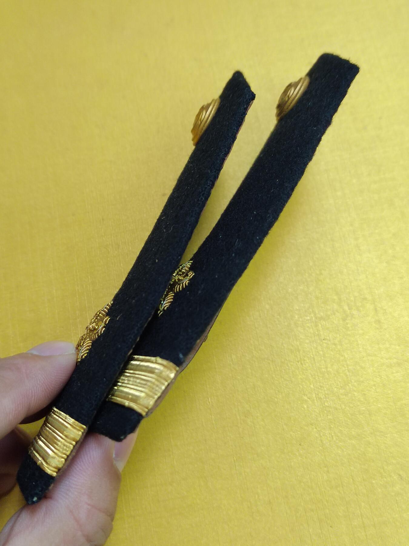 PCAI钱币  17-716  纪念章证章杂項专场 肩章一副