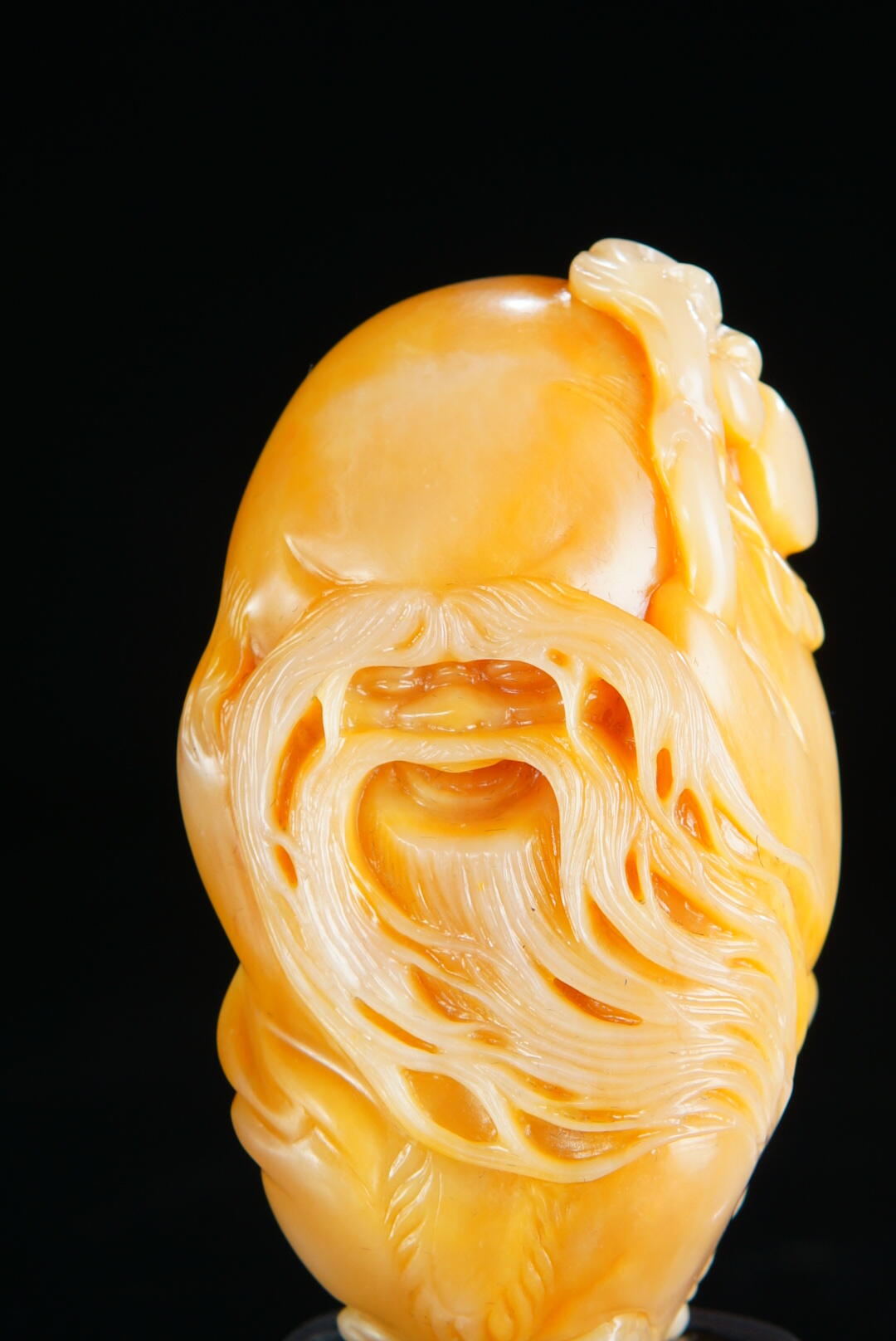 方寸藏珍·寿山田黄印章专场（二） 寿山田黄石《寿星翁》摆件